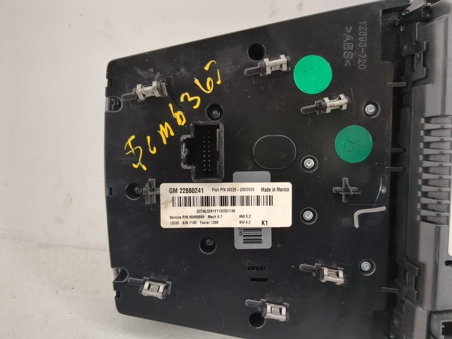 2012-2015 Chevrolet Equinox Radio Control Panel - Oemusedautoparts1.com