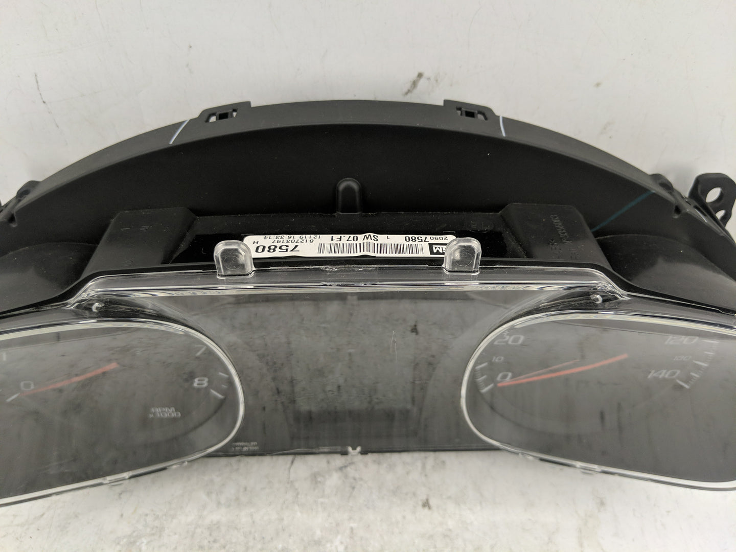 2012 Chevrolet Equinox Instrument Cluster Speedometer Gauges P/N:A2C53412233 Fits OEM Used Auto Parts - Oemusedautoparts1.co