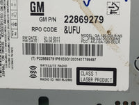 2012 Chevrolet Equinox Radio AM FM Cd Player Receiver Replacement P/N:22869279 Fits OEM Used Auto Parts - Oemusedautoparts1.