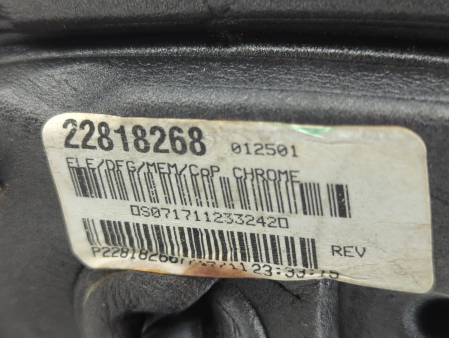 2011-2013 Chevrolet Equinox Passenger Side View Mirror - Right Door Mirror OEM Used - Oemusedautoparts1.com