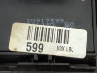 2012-2017 Chevrolet Equinox Master Power Window Switch Replacement Driver Side Left P/N:20917599 25946840 Fits OEM Used Auto