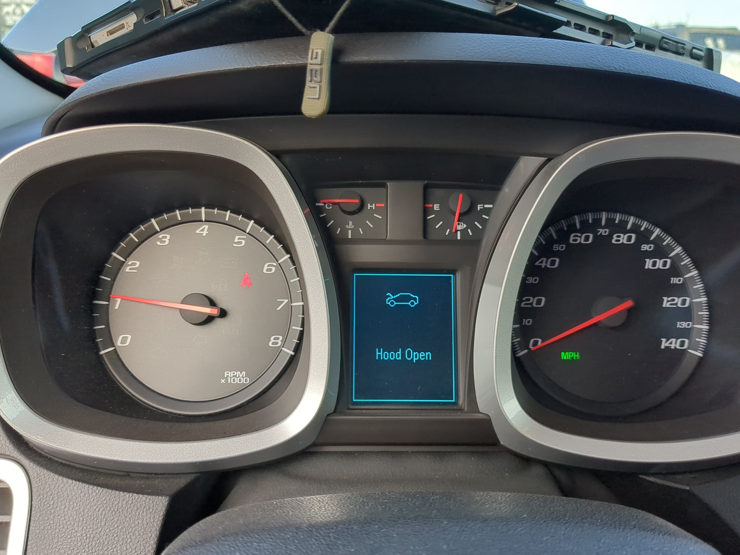 2012 Chevrolet Equinox Instrument Cluster Speedometer Gauges Fits OEM Used Auto Parts - Oemusedautoparts1.com