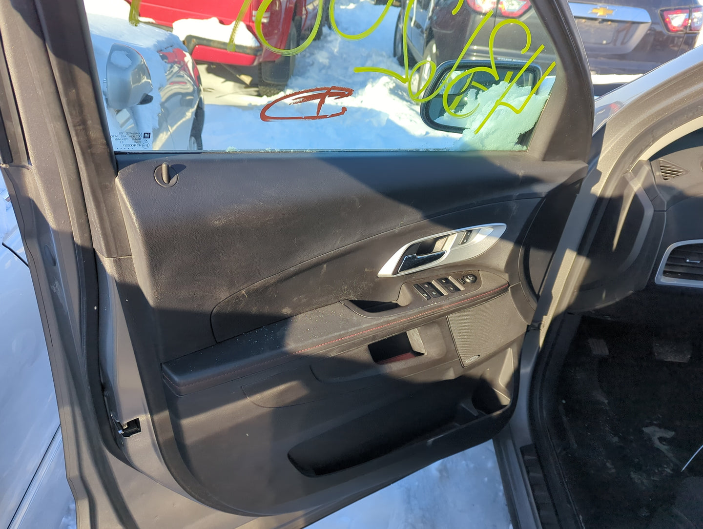 2012 Chevrolet Equinox Front Left Driver Interior Door Panel Trim 1319060 - Oemusedautoparts1.com