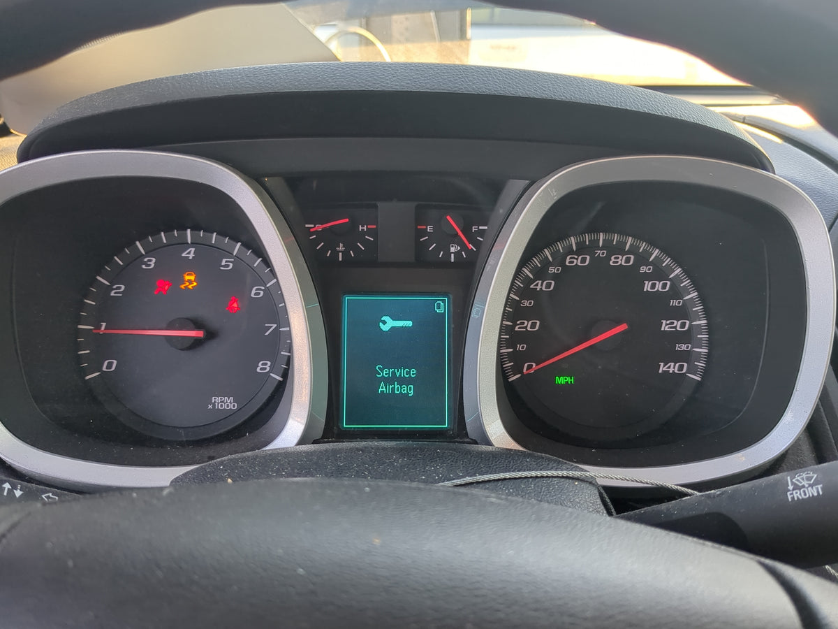 2012 Chevrolet Equinox Instrument Cluster Speedometer Gauges Miles:228K Fits OEM Used Auto Parts - Oemusedautoparts1.com