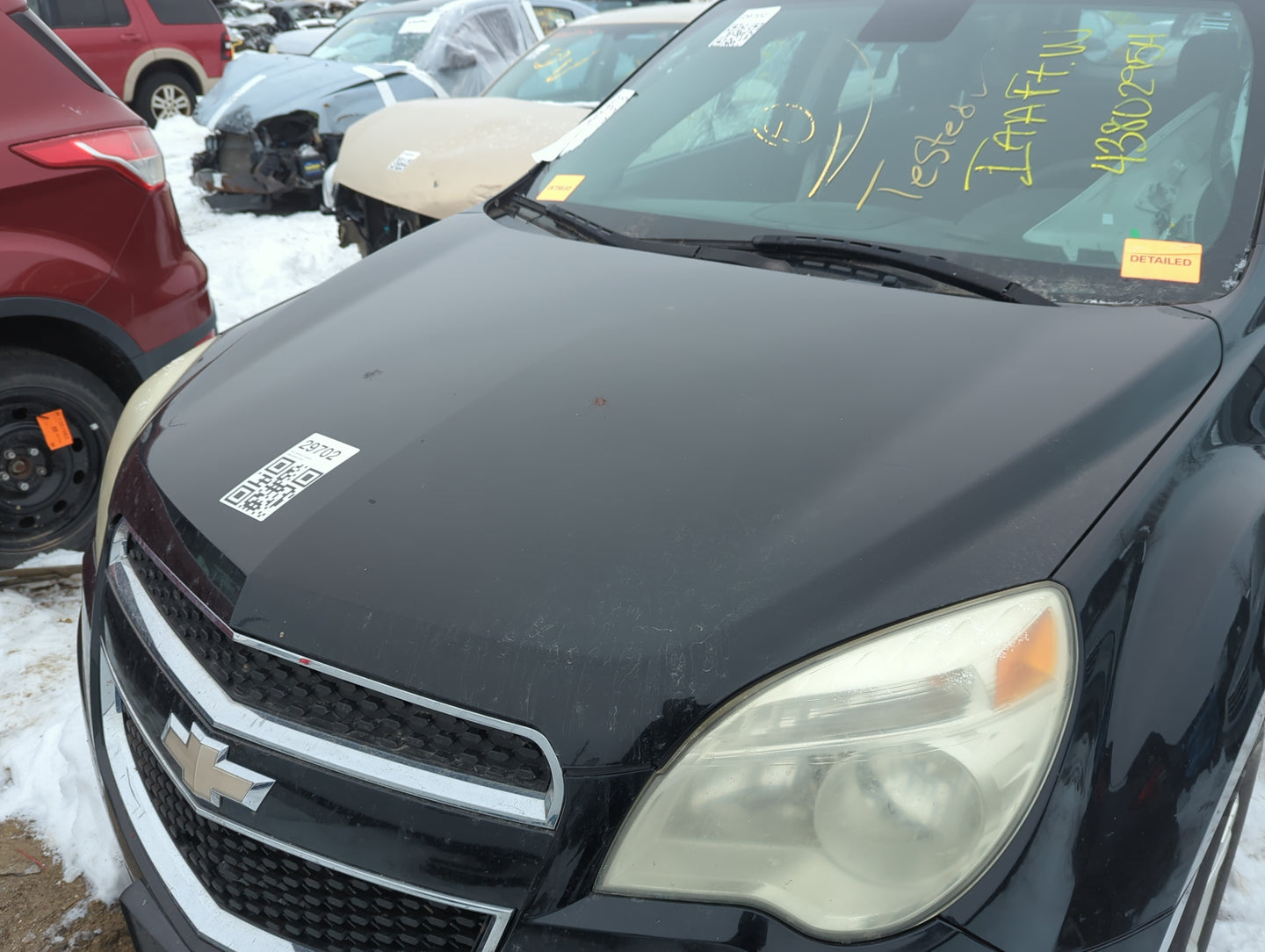 2010-2017 Chevrolet Equinox Hood Oem 1356968 - Oemusedautoparts1.com