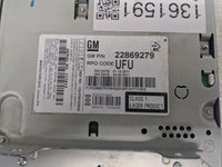 2012 Chevrolet Equinox Radio AM FM Cd Player Receiver Replacement P/N:22869279 Fits OEM Used Auto Parts - Oemusedautoparts1.