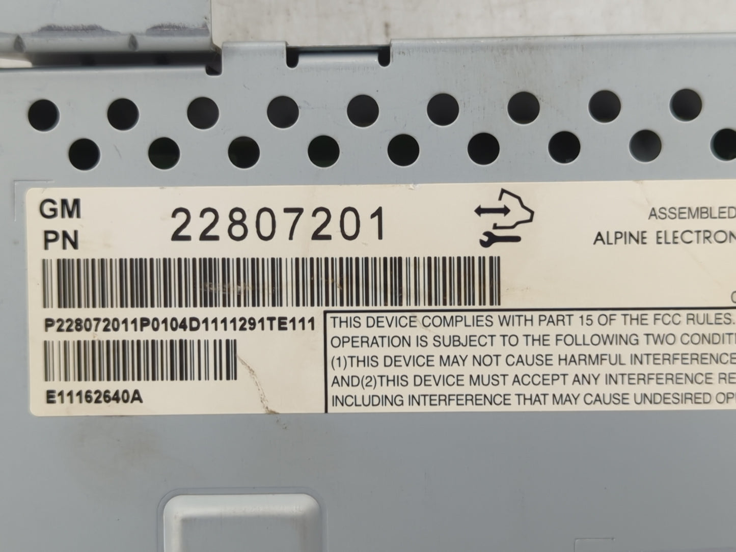 2012-2017 Chevrolet Equinox Information Display Screen - Oemusedautoparts1.com