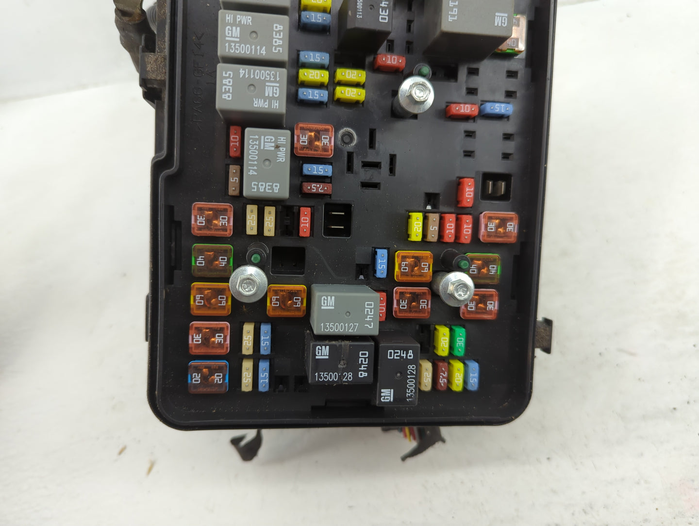 2012 Chevrolet Equinox Fusebox Fuse Box Panel Relay Module P/N:PP-P25 Fits OEM Used Auto Parts - Oemusedautoparts1.com