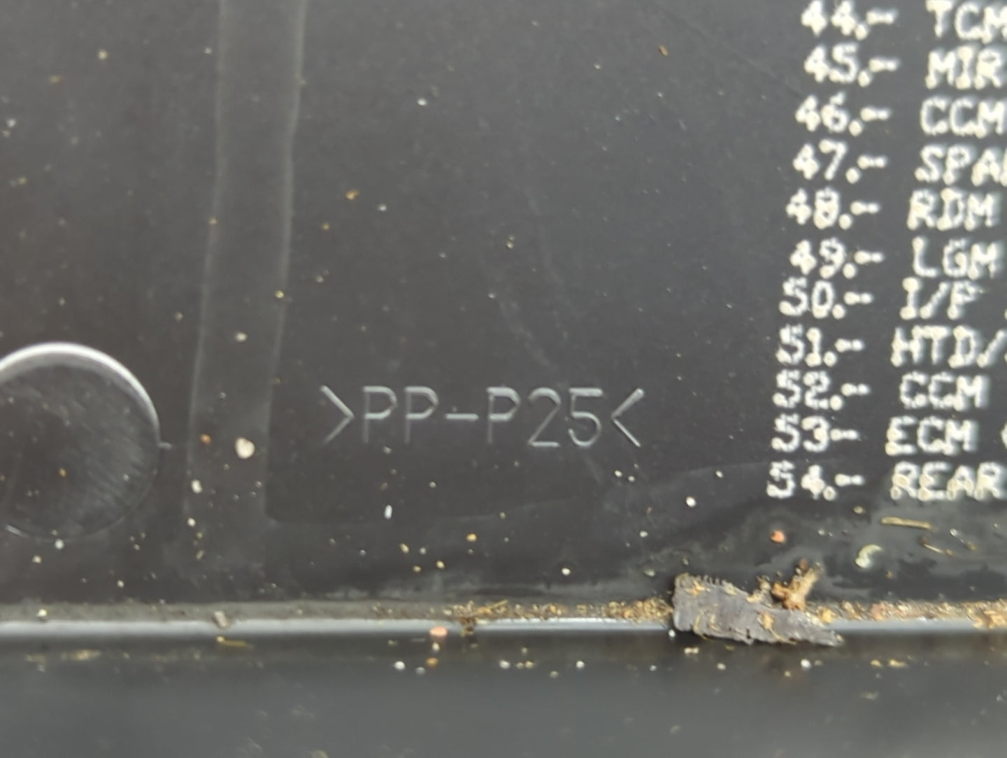 2012 Chevrolet Equinox Fusebox Fuse Box Panel Relay Module P/N:PP-P25 Fits OEM Used Auto Parts - Oemusedautoparts1.com