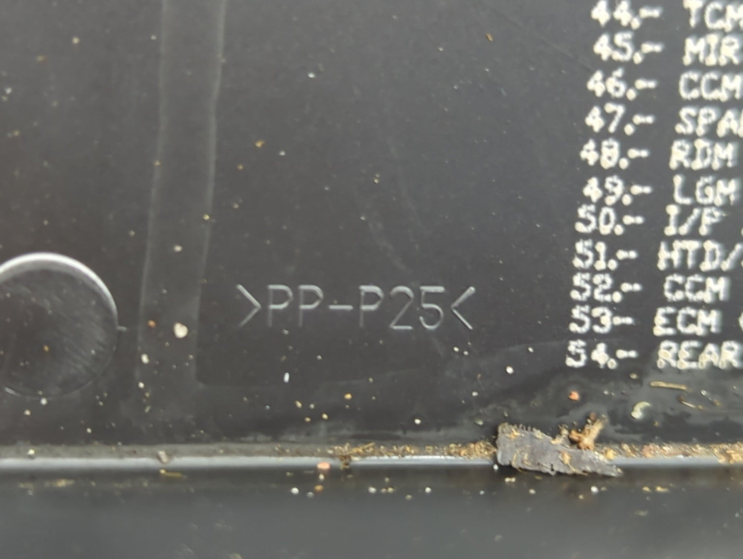 2012 Chevrolet Equinox Fusebox Fuse Box Panel Relay Module P/N:PP-P25 Fits OEM Used Auto Parts - Oemusedautoparts1.com