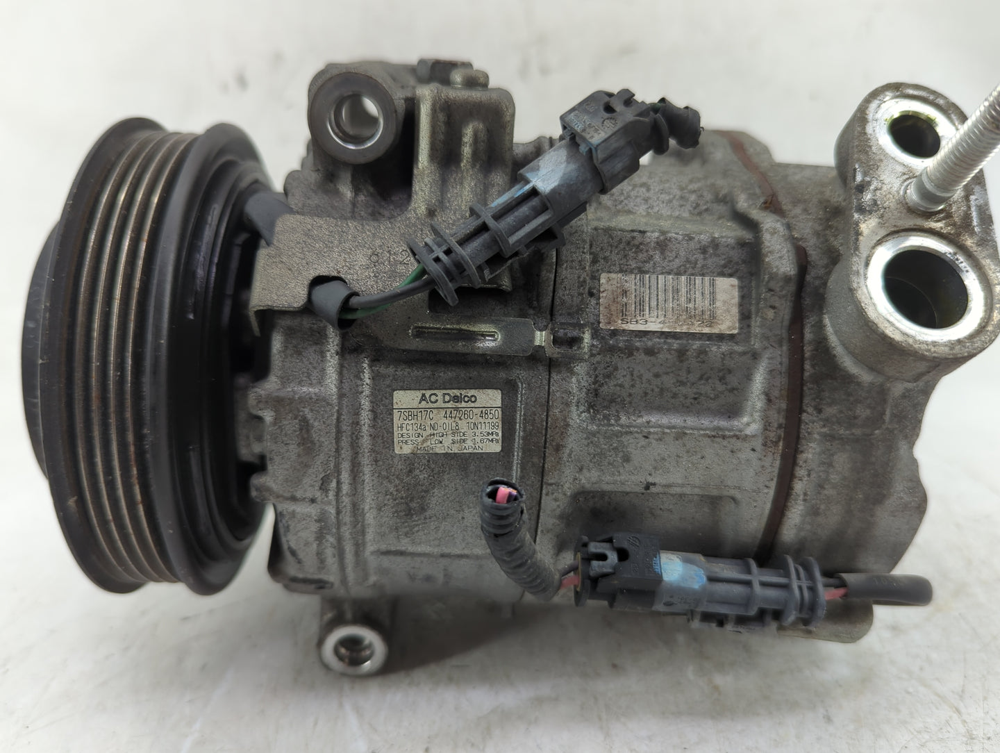 2012-2015 Chevrolet Equinox Air Conditioning A/c Ac Compressor Oem - Oemusedautoparts1.com