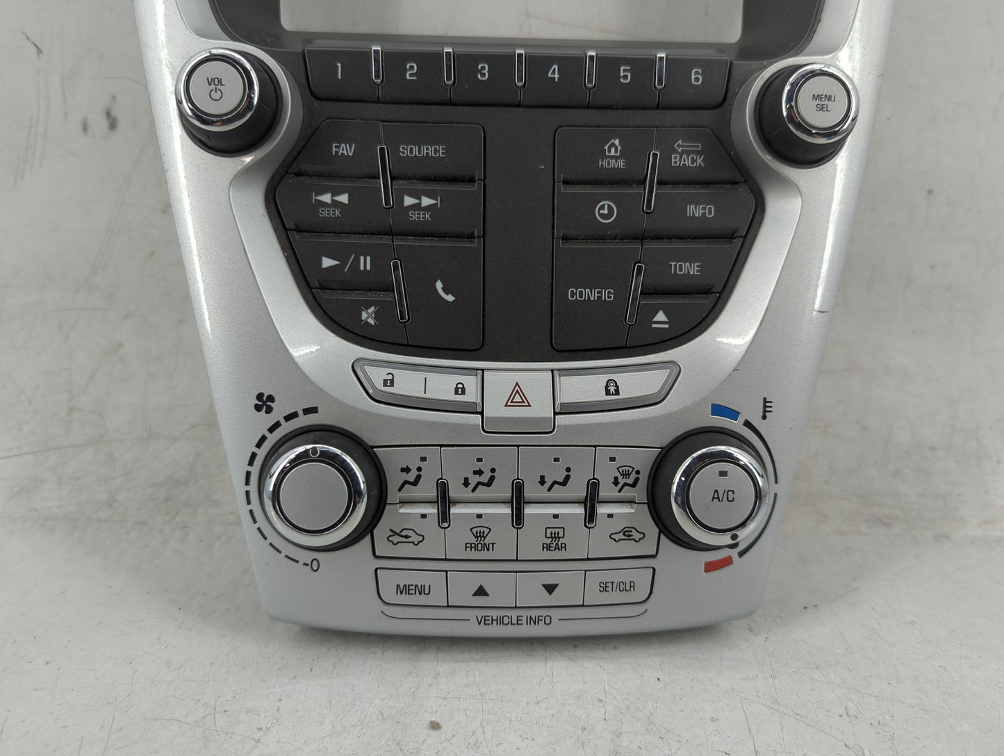 2012-2015 Chevrolet Equinox Radio AM FM Cd Player Receiver Replacement P/N:22880243 Fits Fits 2012 2013 2014 2015 OEM Used A