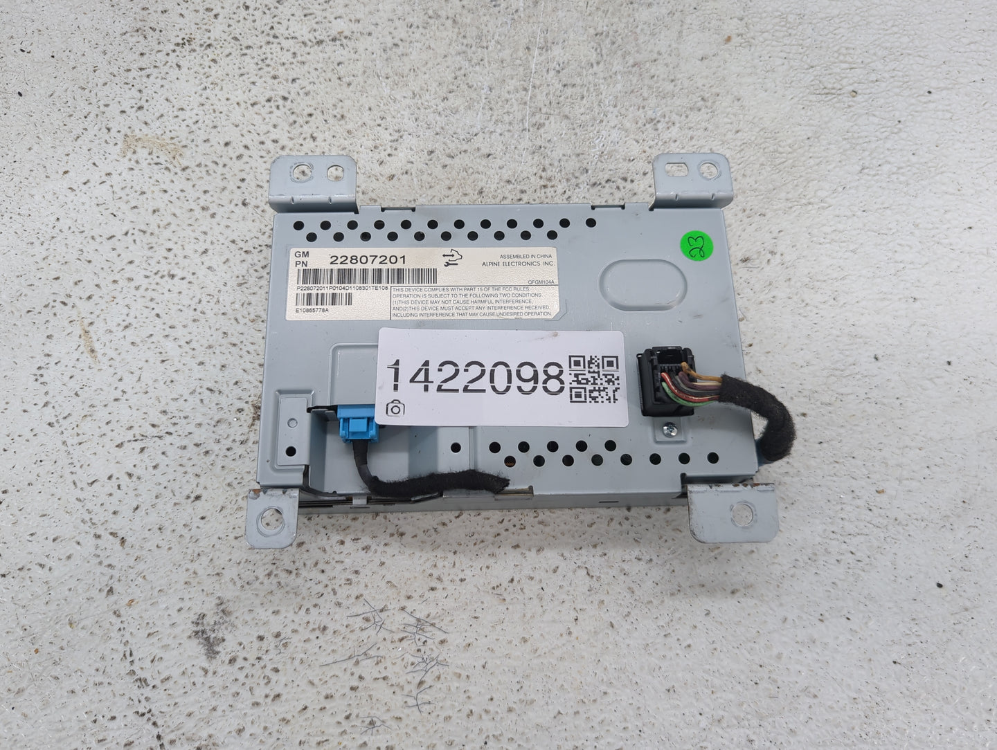 2012-2017 Chevrolet Equinox Information Display Screen - Oemusedautoparts1.com