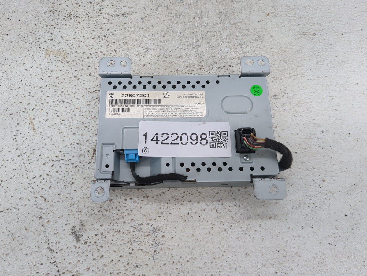 2012-2017 Chevrolet Equinox Information Radio Display Screen 1422098 - Oemusedautoparts1.com