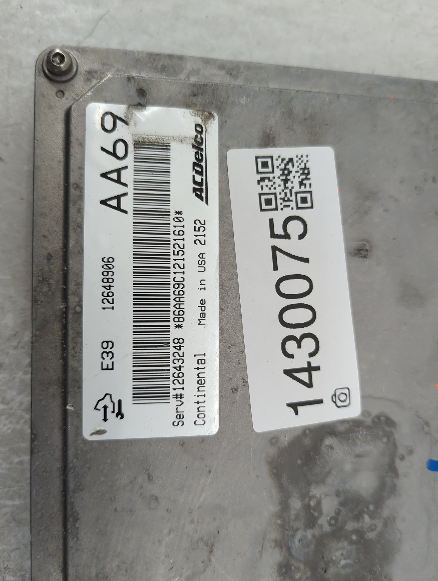 2012 Chevrolet Equinox PCM Engine Control Computer ECU ECM PCU OEM P/N:12643248 12648906 Fits Fits 2013 2014 2015 2016 OEM U