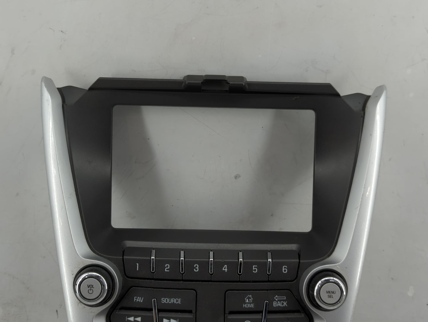 2012-2015 Chevrolet Equinox Radio Control Panel Silver - Oemusedautoparts1.com