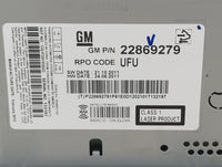 2012 Chevrolet Equinox Radio AM FM Cd Player Receiver Replacement P/N:22869279 CQ-FG61E0GD Fits OEM Used Auto Parts - Oemuse