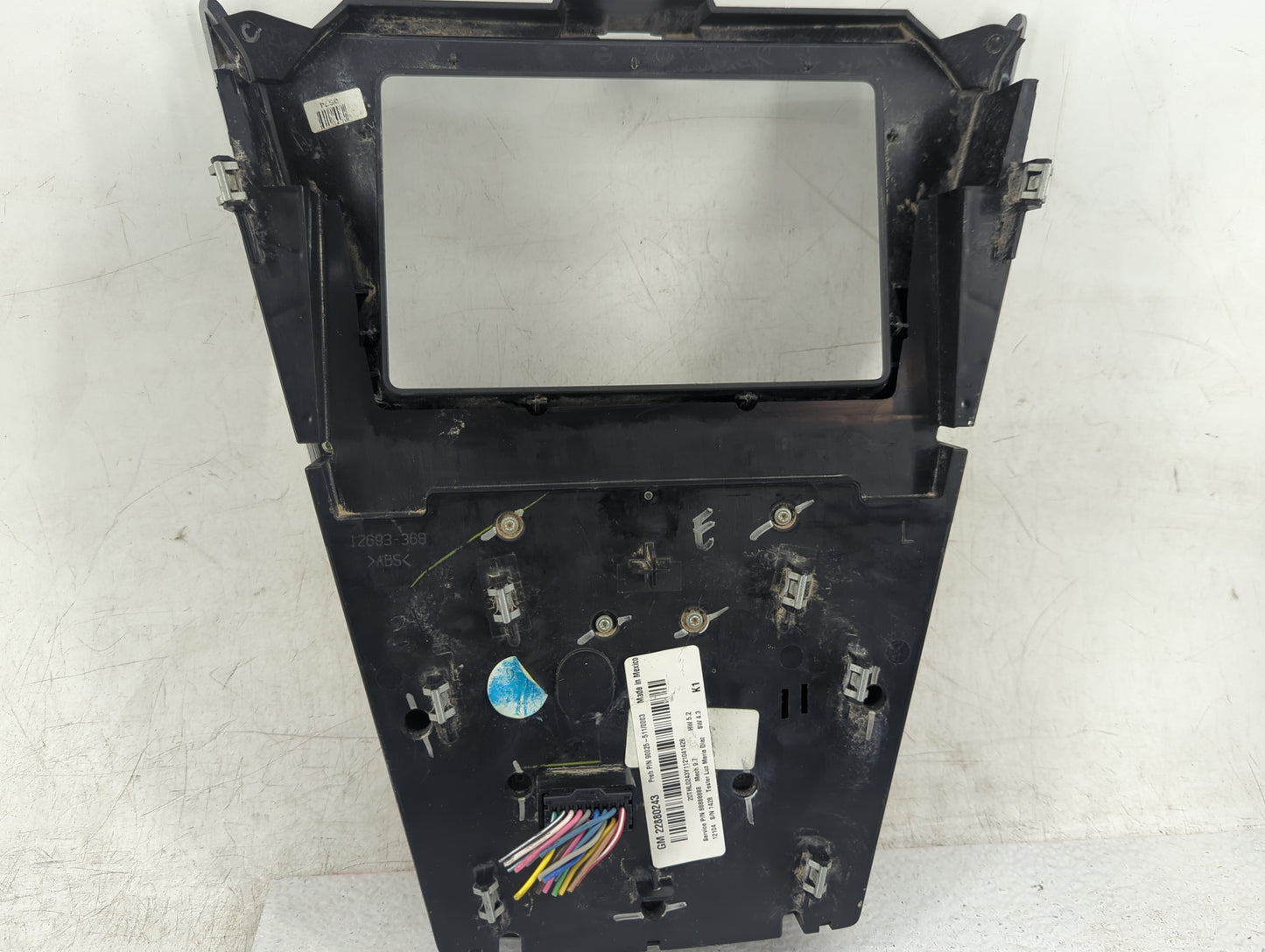 2012 Chevrolet Equinox Radio Control Panel Silver - Oemusedautoparts1.com