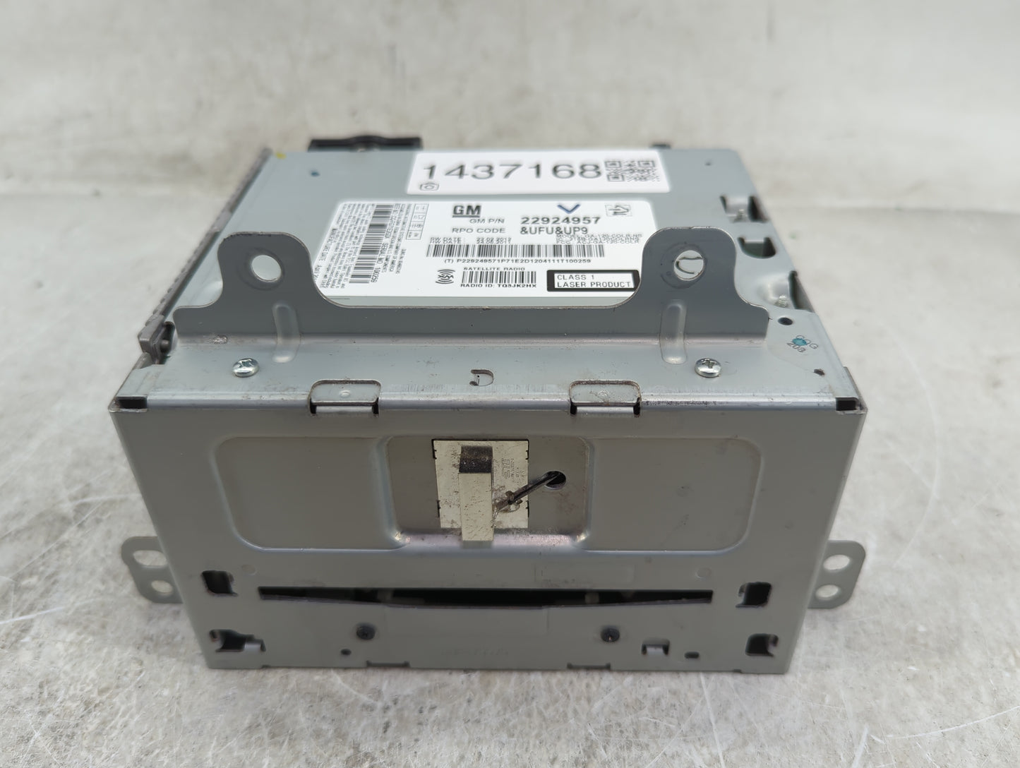 2012 Chevrolet Equinox Radio AM FM Cd Player Receiver Replacement P/N:22924957 CQ-FG71E2GA, GA-120-COLR-NS, TQ3JK2HX Fits OE