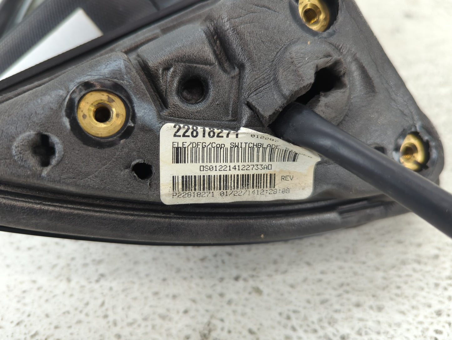 2011-2014 Chevrolet Equinox Passenger Side View Mirror - Right Door Mirror OEM Used - Oemusedautoparts1.com