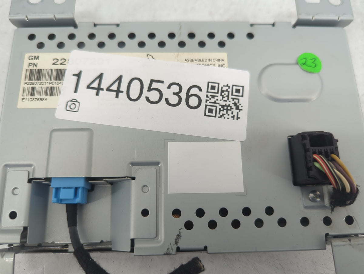 2010-2015 Chevrolet Equinox Information Radio Display Screen 1440536 - Oemusedautoparts1.com