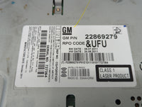 2010-2015 Chevrolet Equinox Radio AM FM Cd Player Receiver Replacement P/N:22869279 CQ-FG01E1GD Fits OEM Used Auto Parts - O