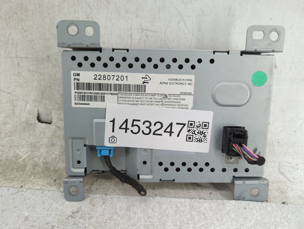 2012-2017 Chevrolet Equinox Information Radio Display Screen 1453247 - Oemusedautoparts1.com