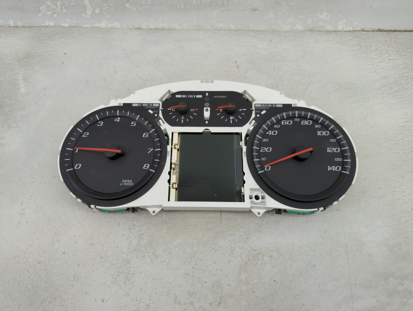 2012 Chevrolet Equinox Instrument Cluster Speedometer Gauges P/N:A2C53412233 A2C53290027, A2C53334771, A2C53334773 Miles: Fi