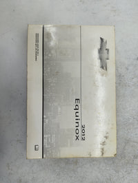 2012 Chevrolet Equinox Owners Manual Book Guide P/N:22862218 OEM Used Auto Parts - Oemusedautoparts1.com