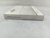 2012 Chevrolet Equinox Owners Manual Book Guide P/N:22862218 OEM Used Auto Parts - Oemusedautoparts1.com