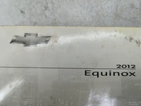 2012 Chevrolet Equinox Owners Manual Book Guide P/N:22862218 OEM Used Auto Parts - Oemusedautoparts1.com