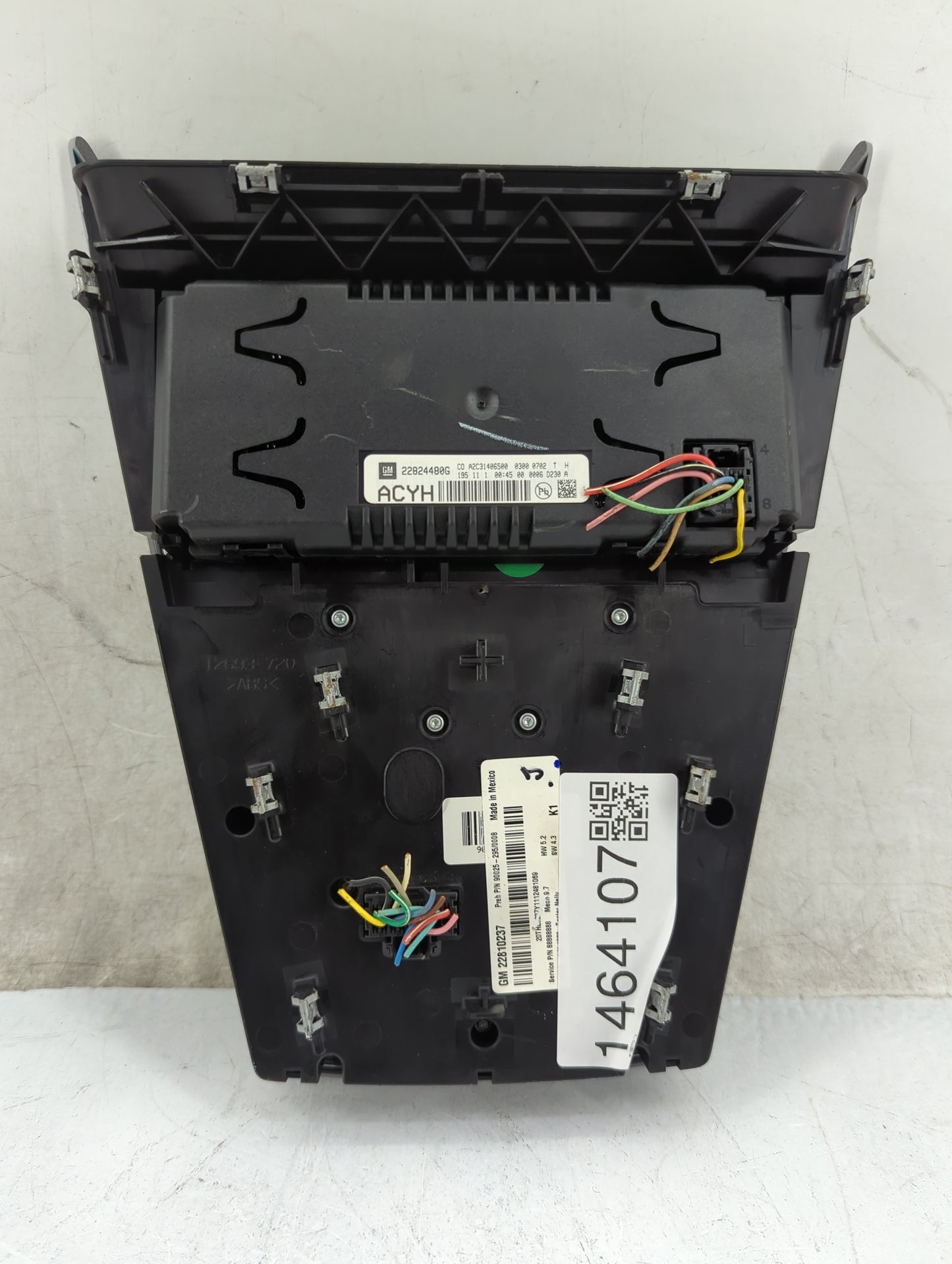 2012-2015 Chevrolet Equinox Radio Control Panel 1464107 - Oemusedautoparts1.com