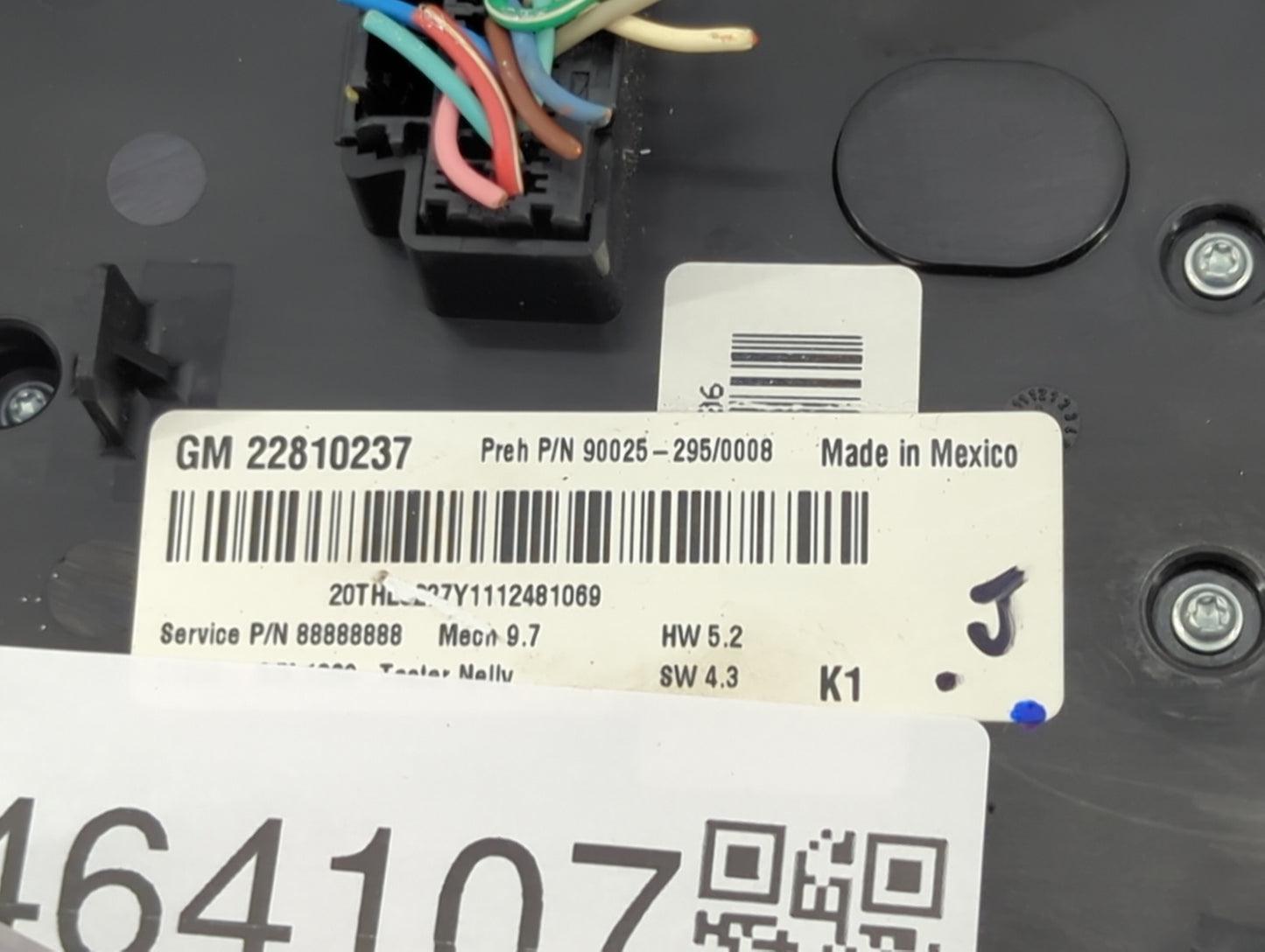 2012-2015 Chevrolet Equinox Radio Control Panel 1464107 - Oemusedautoparts1.com