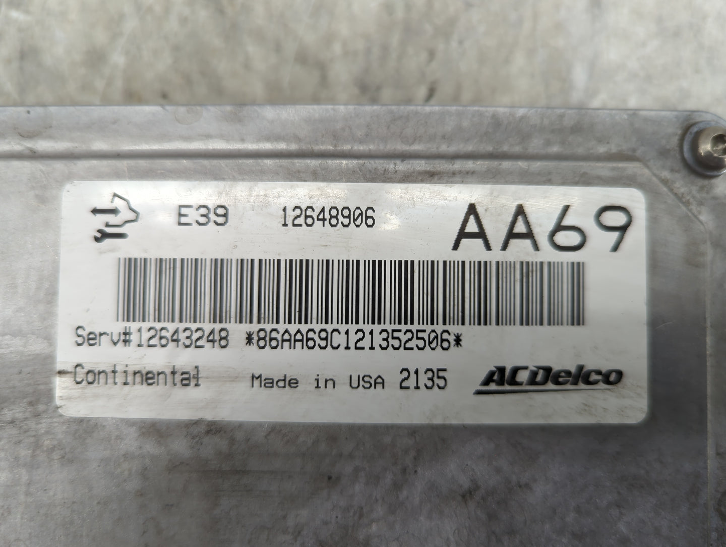2012 Chevrolet Equinox PCM Engine Control Computer ECU ECM PCU OEM P/N:12648906 12643248 Fits Fits 2013 2014 2015 2016 OEM U