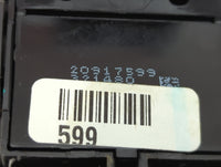 2010-2017 Chevrolet Equinox Master Power Window Switch Replacement Driver Side Left P/N:20917599 Fits OEM Used Auto Parts - 