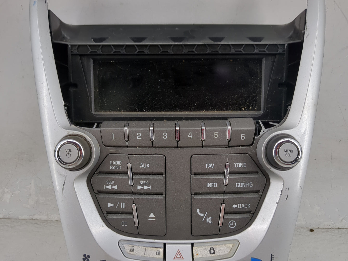 2012-2015 Chevrolet Equinox Radio Control Panel 1474621 - Oemusedautoparts1.com