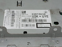 2012 Chevrolet Equinox Radio AM FM Cd Player Receiver Replacement P/N:22815634 CQ-FG21E0GDA Fits OEM Used Auto Parts - Oemus