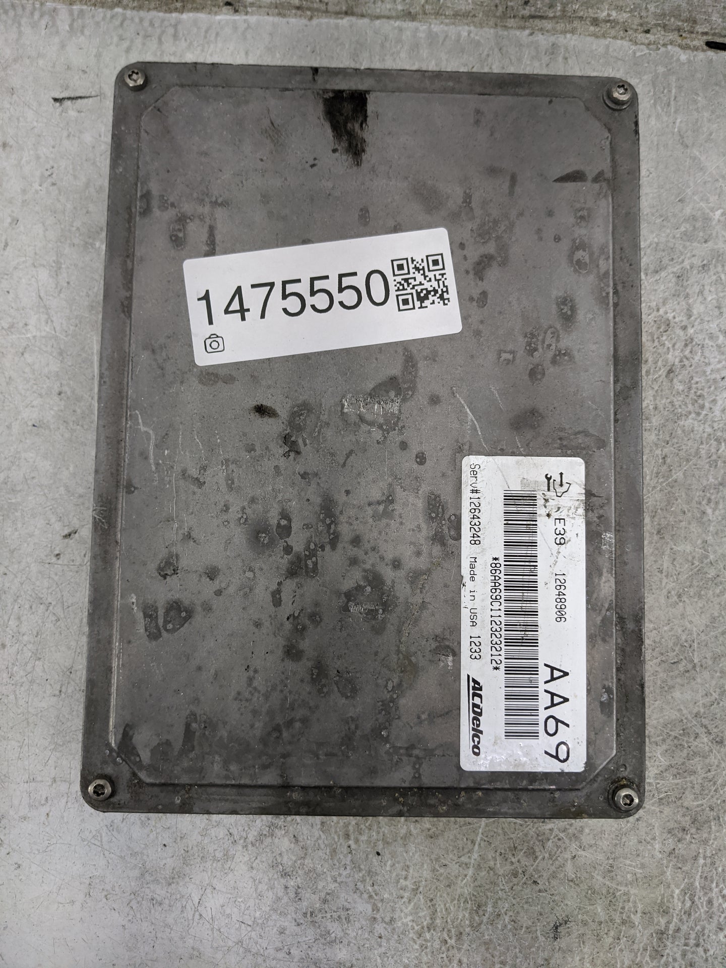 2012 Chevrolet Equinox PCM Engine Control Computer ECU ECM PCU OEM P/N:12643248 12648906 Fits Fits 2013 2014 2015 2016 OEM U