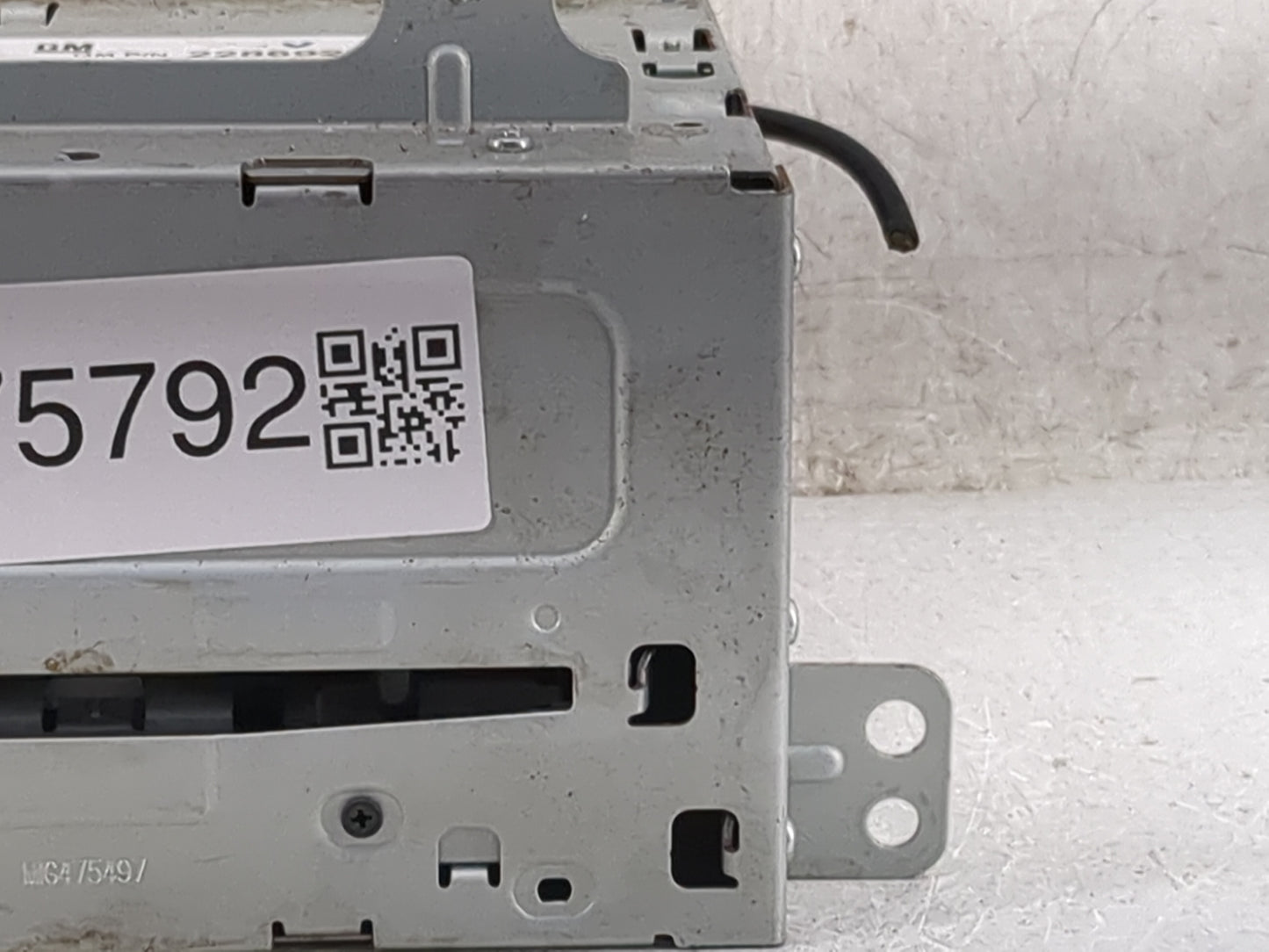2012 Chevrolet Equinox Radio AM FM Cd Player Receiver Replacement P/N:22869279 Fits OEM Used Auto Parts - Oemusedautoparts1.