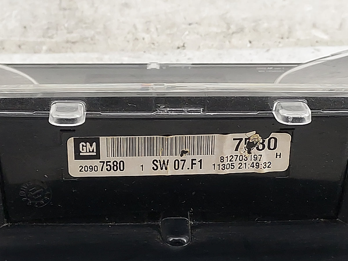 2012 Chevrolet Equinox Instrument Cluster Speedometer Gauges P/N:A2C53412233 20907580 Miles: Fits OEM Used Auto Parts - Oemu