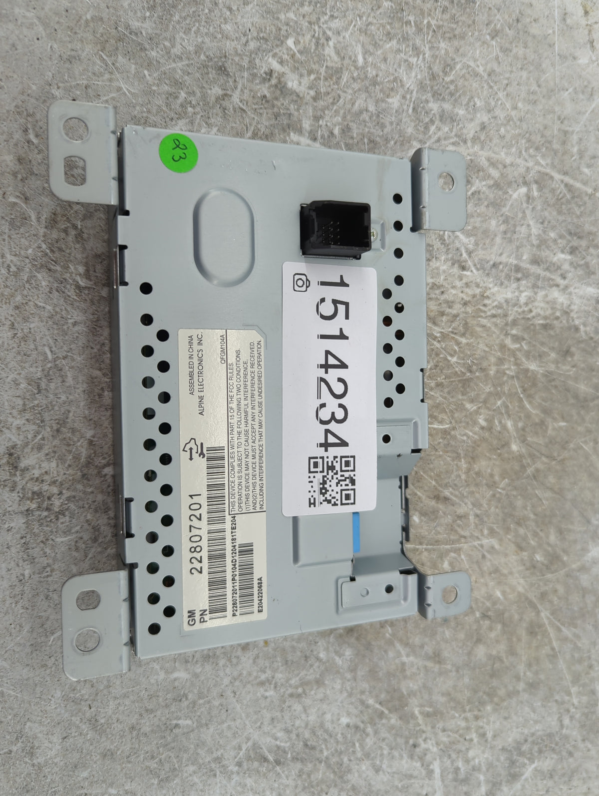 2012-2017 Chevrolet Equinox Information Radio Display Screen 1514234 - Oemusedautoparts1.com