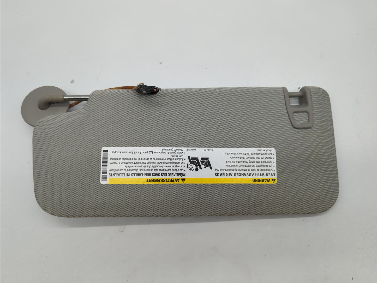 2010-2017 Chevrolet Equinox Sun Visor Shade Replacement Passenger Right Mirror Fits Fits 2010 2011 2012 2013 2014 2015 2016 