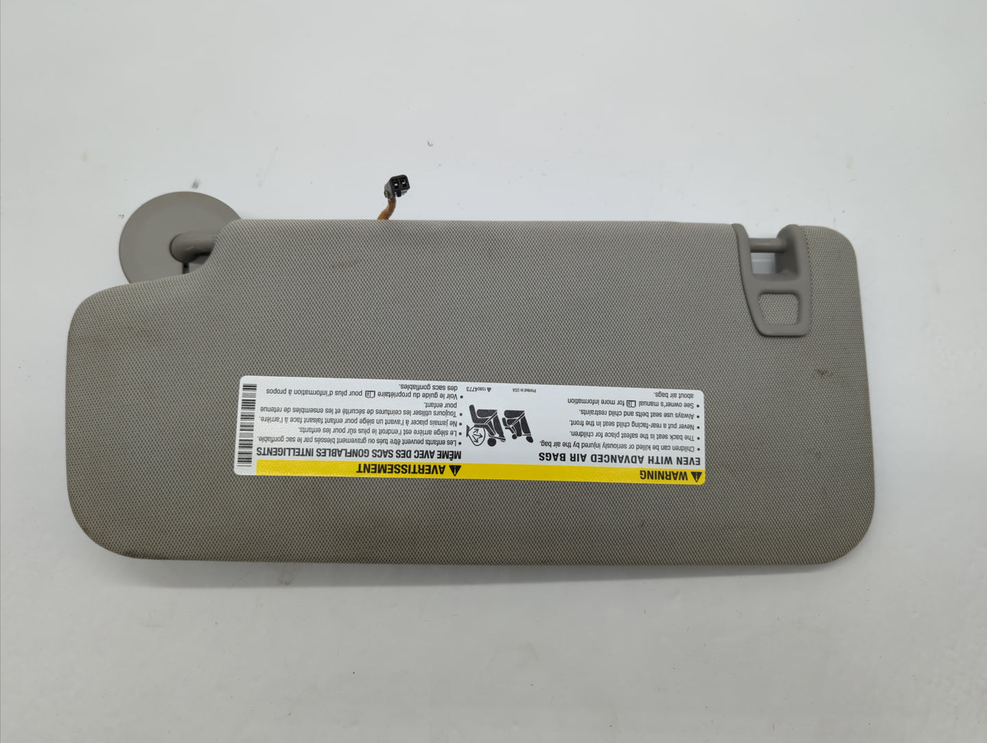 2010-2017 Chevrolet Equinox Sun Visor Shade Replacement Passenger Right Mirror Fits Fits 2010 2011 2012 2013 2014 2015 2016 