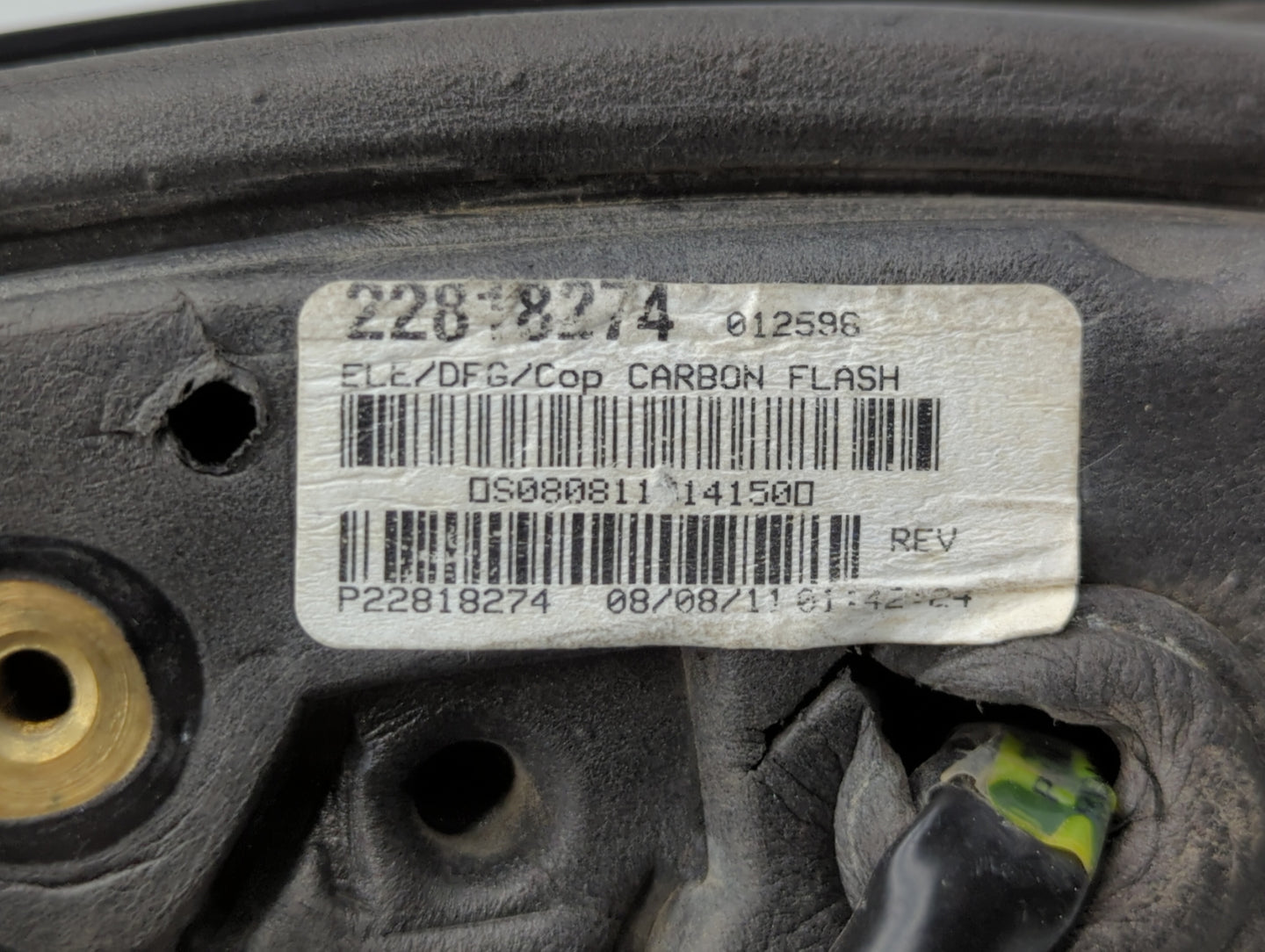 2011-2014 Chevrolet Equinox Driver Side View Mirror - Left Door Mirror OEM Used - Oemusedautoparts1.com