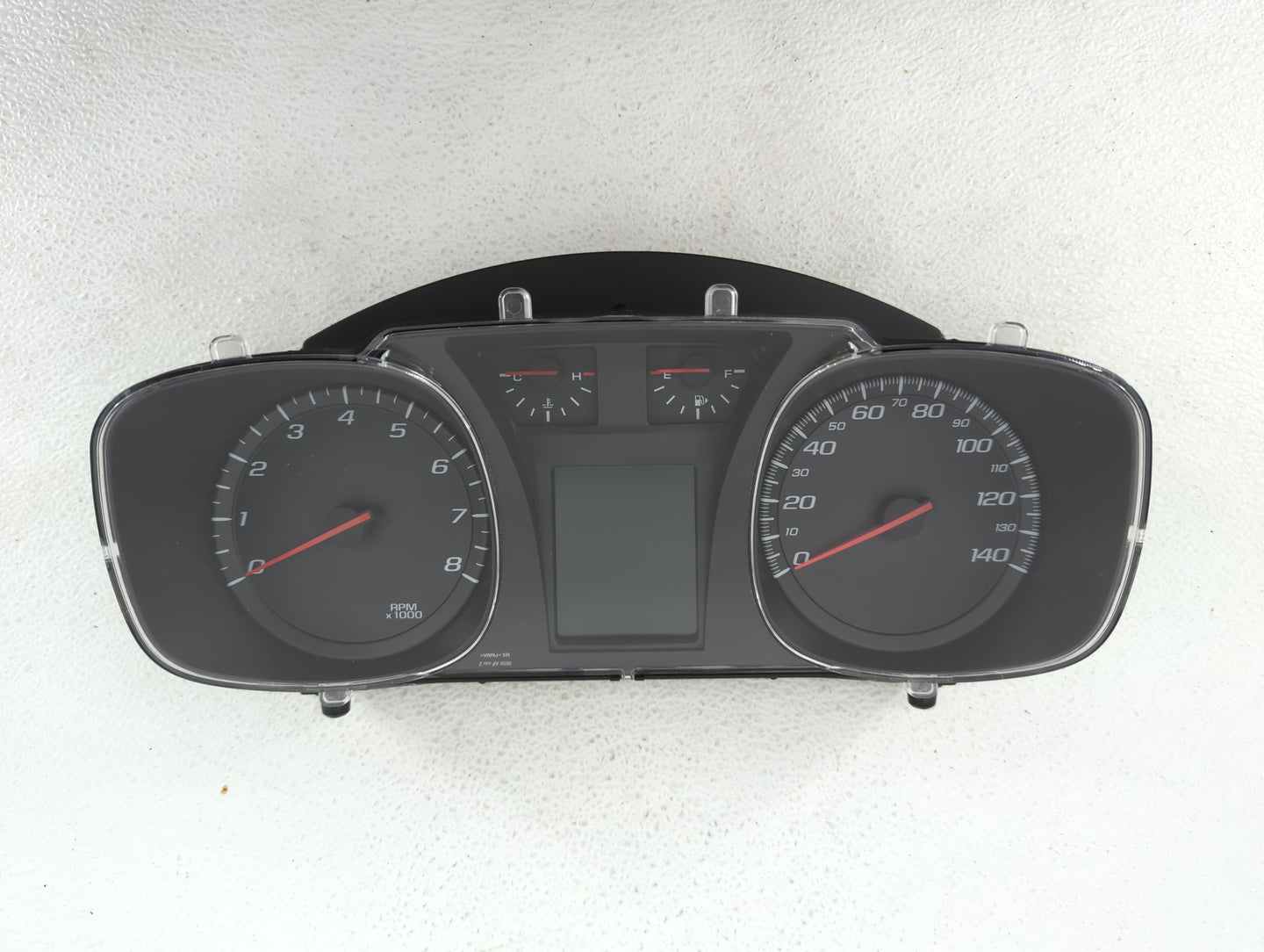 2012 Chevrolet Equinox Instrument Cluster Speedometer Gauges P/N:23348997 190828, 20907580 Fits OEM Used Auto Parts - Oemuse