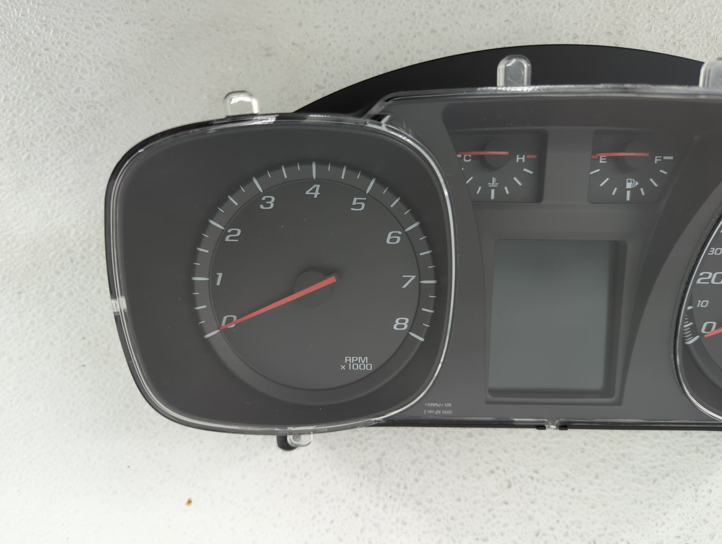 2012 Chevrolet Equinox Instrument Cluster Speedometer Gauges P/N:23348997 190828, 20907580 Fits OEM Used Auto Parts - Oemuse