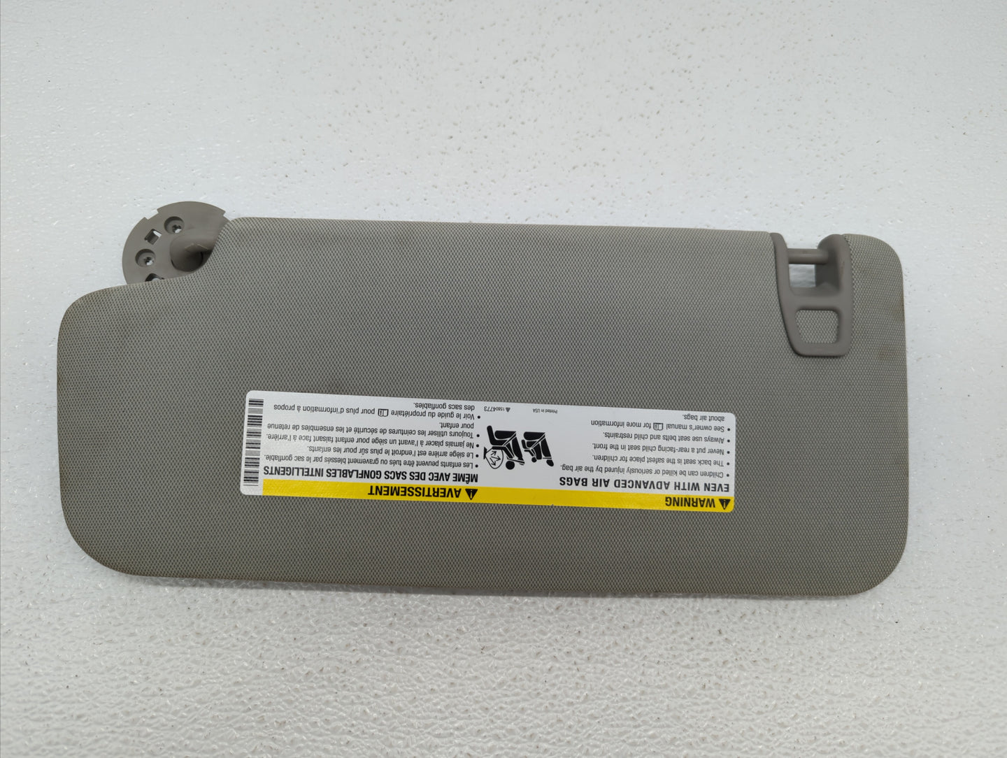 2010-2017 Chevrolet Equinox Sun Visor Shade Replacement Passenger Right Mirror Fits Fits 2010 2011 2012 2013 2014 2015 2016 