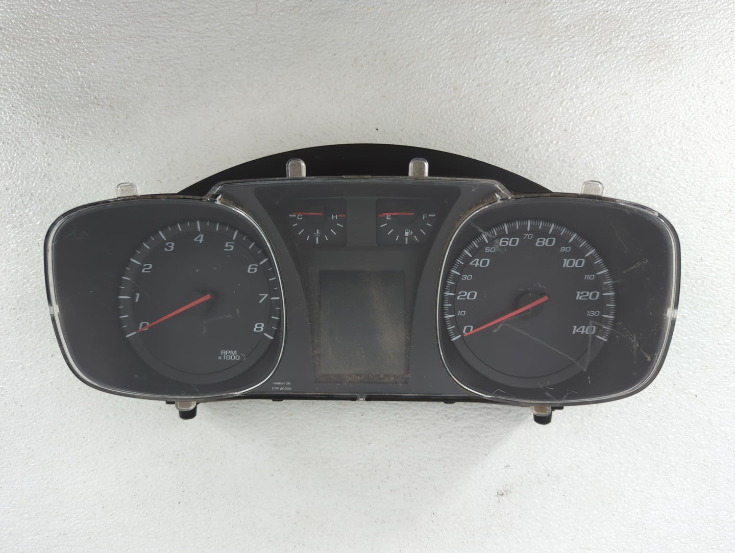 2012 Chevrolet Equinox Instrument Cluster Speedometer Gauges P/N:23348997 190828, 20907580 Fits OEM Used Auto Parts - Oemuse