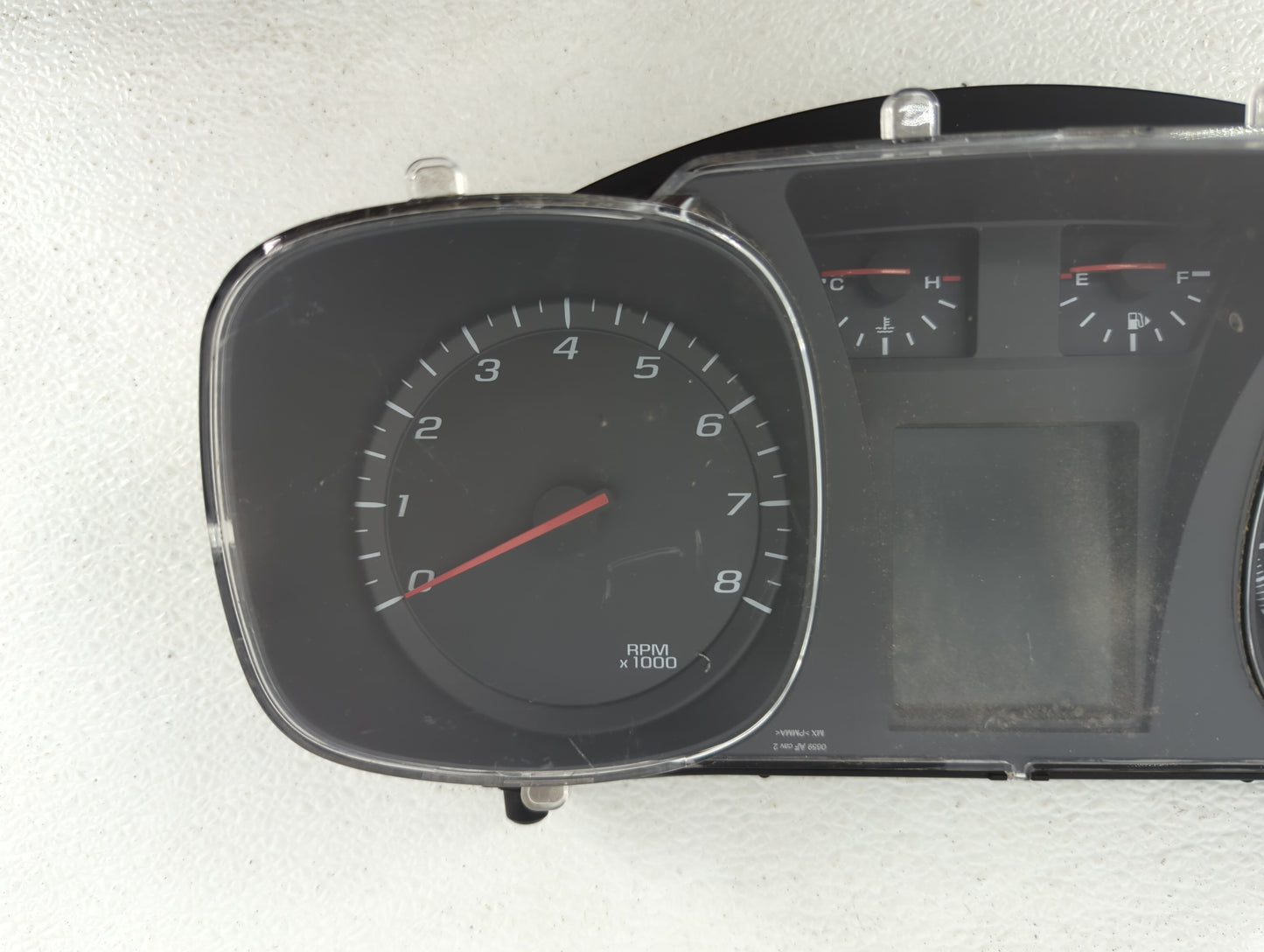 2012 Chevrolet Equinox Instrument Cluster Speedometer Gauges P/N:23348997 190828, 20907580 Fits OEM Used Auto Parts - Oemuse