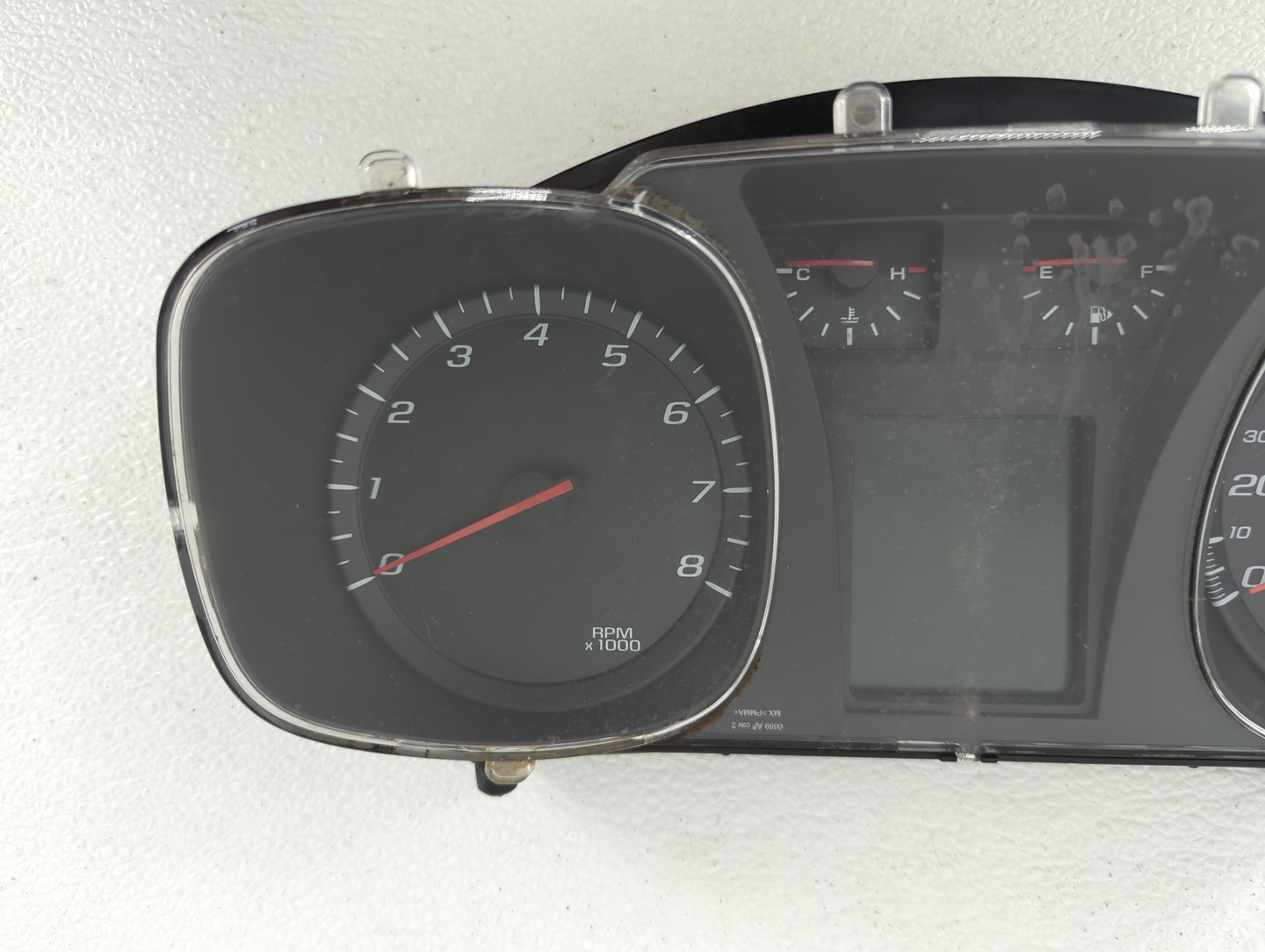 2012 Chevrolet Equinox Instrument Cluster Speedometer Gauges P/N:23348997 190828, 20907580 Fits OEM Used Auto Parts - Oemuse